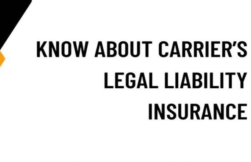 Carriers’ Legal Liability & Commercial General Liability